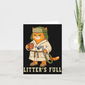 Litters Full Funny Cat Christmas Gpy For Cat Card