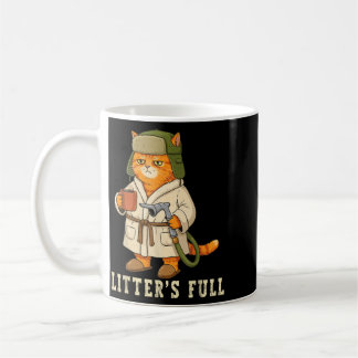 Litters Full Funny Cat Christmas Gpy For Cat Coffee Mug