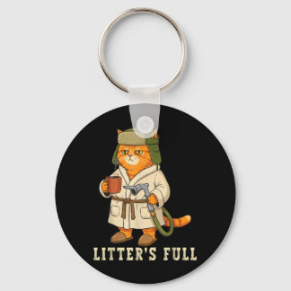 Litters Full Funny Cat Christmas Gpy For Cat Keychain