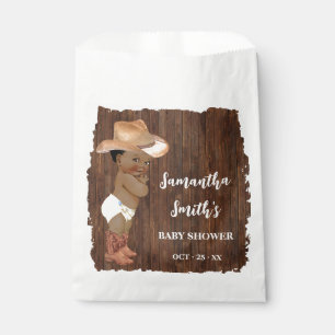 Little AA Cowboy Western Baby Shower Favour Bag