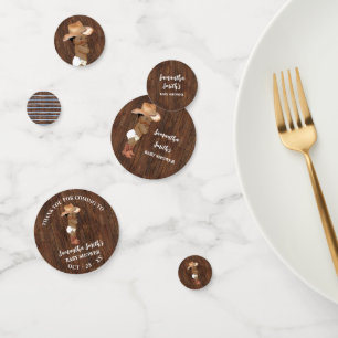 Little AA Cowboy Western Baby Shower Table Decor Confetti