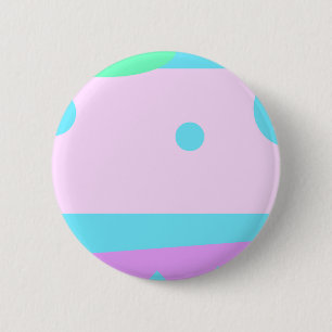 Little Abstract Monster - 2 Inch Round Button