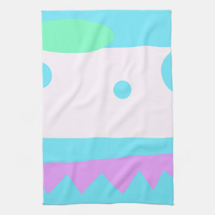 Little Abstract Monster Kitchen Towels for KIDS