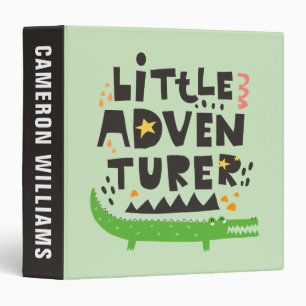 Little Adventurer Alligator Binder