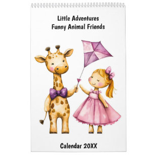 Little Adventures – Funny Animal Friends Calendar