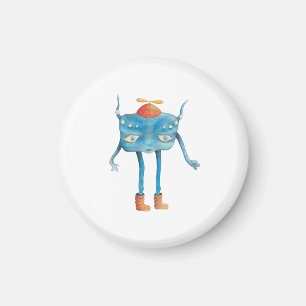 Little Alien Pi Magnet