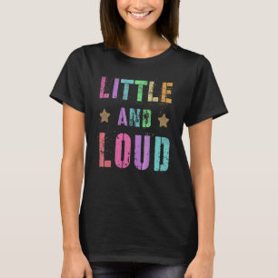 Little And Loud Cheerleading Team School Cheer Fly T-Shirt