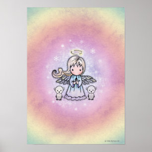 Little Angel and Polar Bears Poster