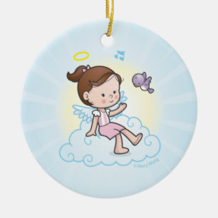 Little Angel Ceramic Ornament