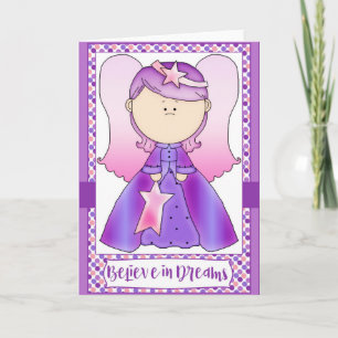 Little Angel Croire en Rêves - Carte d'anniversair