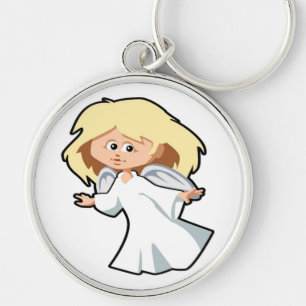 LITTLE ANGEL GIRL KEYCHAIN