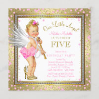 Little Angel Girls 5th Birthday Party