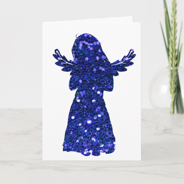 Little Angel Holiday Card (Front)