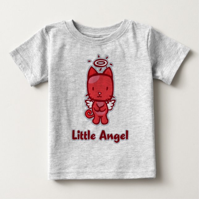"Little Angel...Little Devil" Infant Creeper (Front)