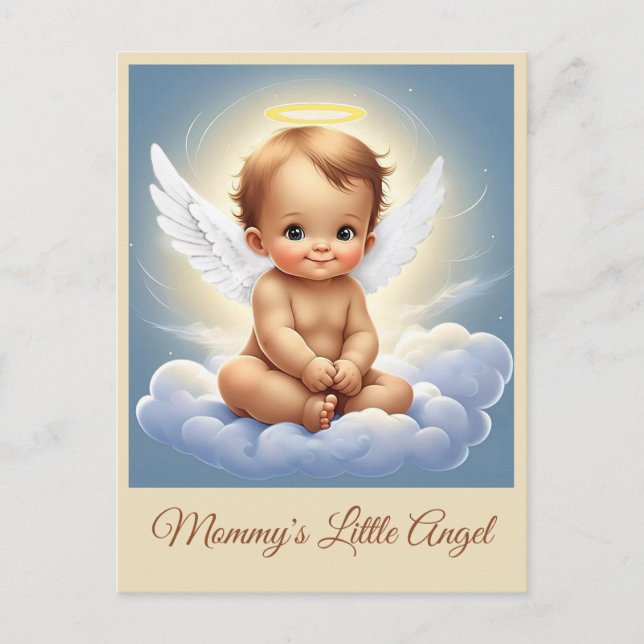 " LITTLE ANGEL'S HAVEN " POSTCARD (Front)