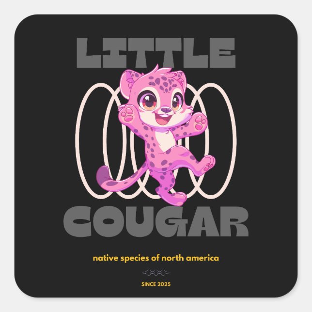 little animal sticker (Front)