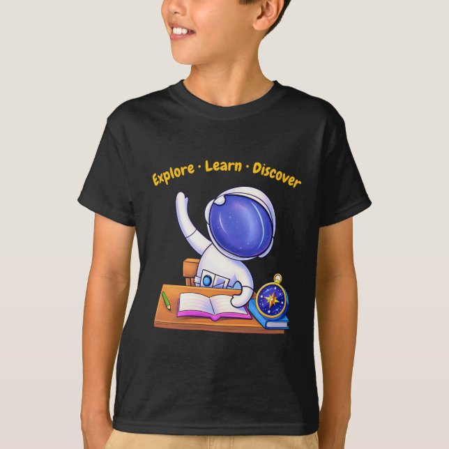  little Astronaut Study   T-Shirt (Front)