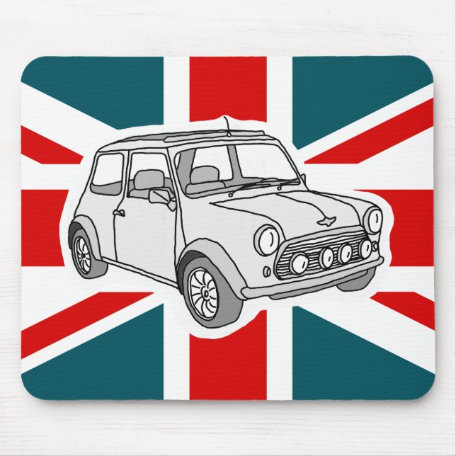 Little automobile mouse pad (Front)