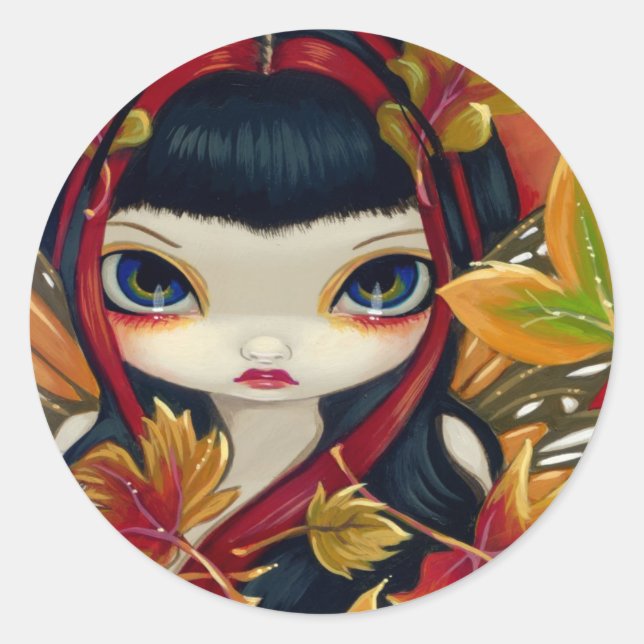 "Little Autumn Leaves" Sticker (Front)
