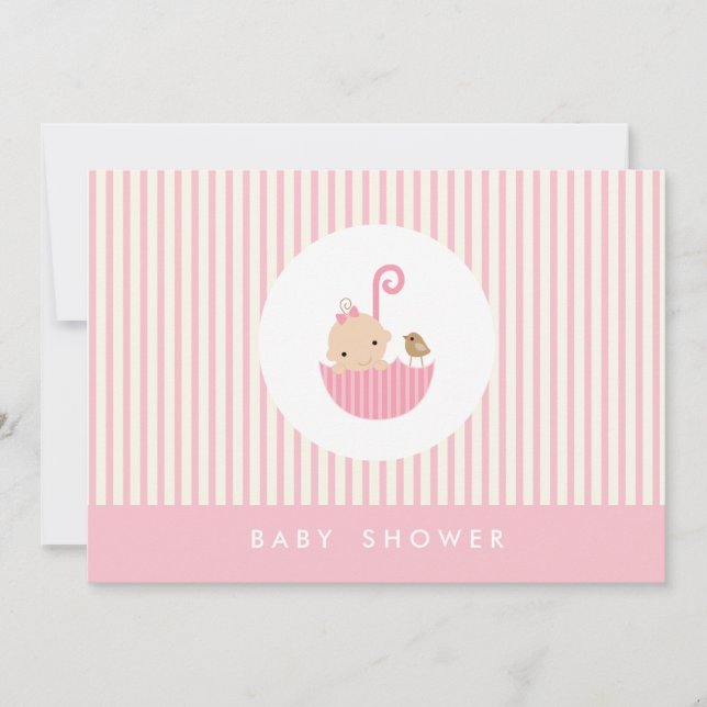 {little baby}  baby shower invitation (Front)