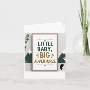 Little baby big invitation