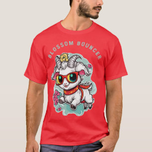 little baby goat blossum bouncer T-Shirt