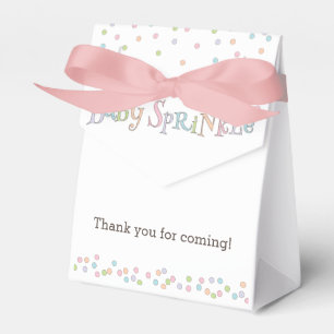 Little Baby Sprinkle Confetti Shower Favour Bag Favor Box