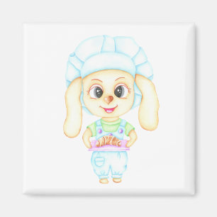 Little baker magnet