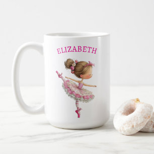 Little Ballerina Girl Birthday Coffee Mug
