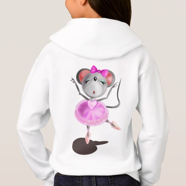Little Ballerina Mouse - Painting - Fun (Back)