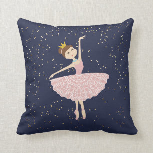 little ballerina throw pillow