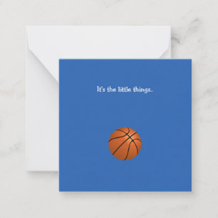 Little Basketball Merci Carte Note