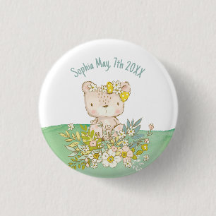Little Bear Collection Cover 1 Inch Round Button