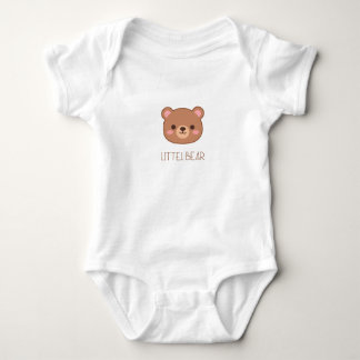 Little Bear Cute Baby Design Bodysuit