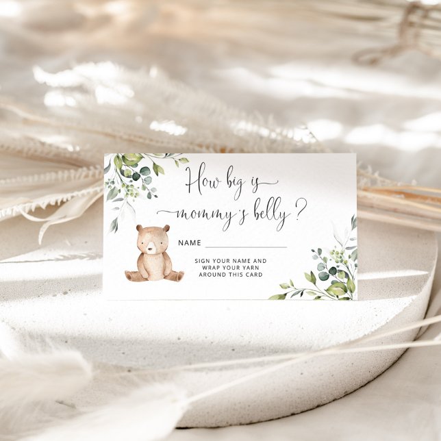 Little bear eucalyptus how big is mommy's belly en enclosure card (Creator Uploaded)