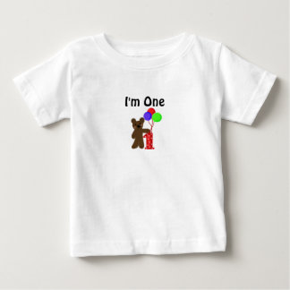 Little Bear I'm One Baby T-Shirt