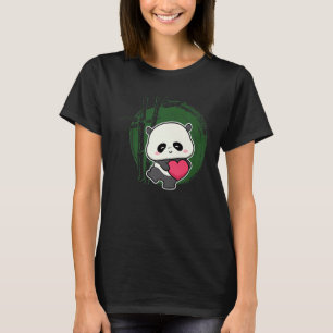 Little Bear Panda Heart Cute Animal  For Men Women T-Shirt