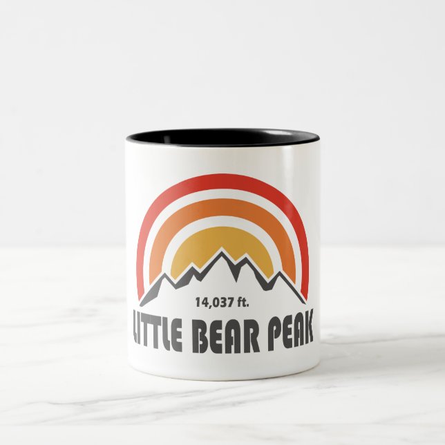 Little Bear Peak Two-Tone Coffee Mug (Center)