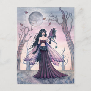 LIttle Beast Postcard by Molly Harrison