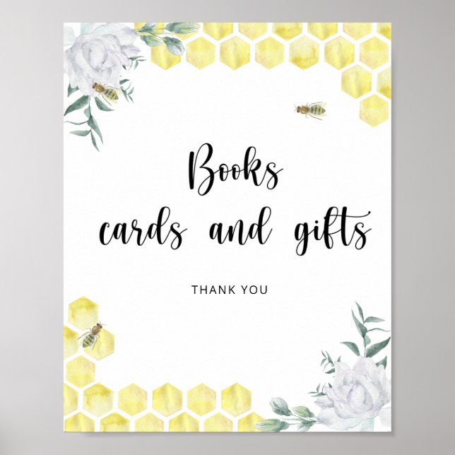 Little bee books cards and gifts poster (Front)