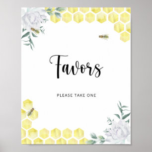 little bee is on the way \  Favours  Poster