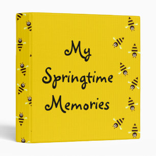 Little Bees Avery Binder