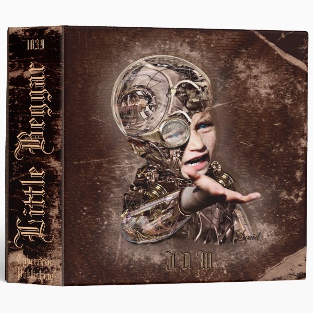 Little Beggar Customizable Binder (Front/Spine)