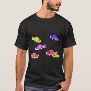 Little Big Fish â€” Fantail Goldfish Illustration T-Shirt