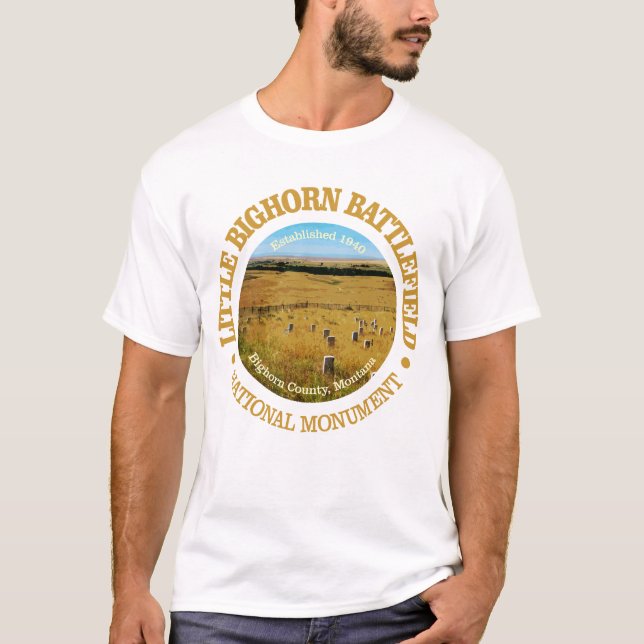 Little Bighorn Battlefield (NM) T-Shirt (Front)