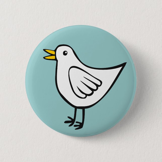 Little Bird 03 2 Inch Round Button (Front)