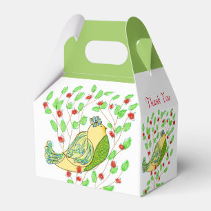 Little Bird Artstic Design Favor Box