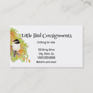 Little Bird Clothing Consignment  Business Card