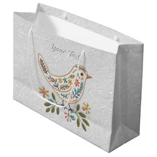 Little Bird Colourful Floral Gift Bag