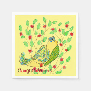 Little Bird Congratulations Napkins